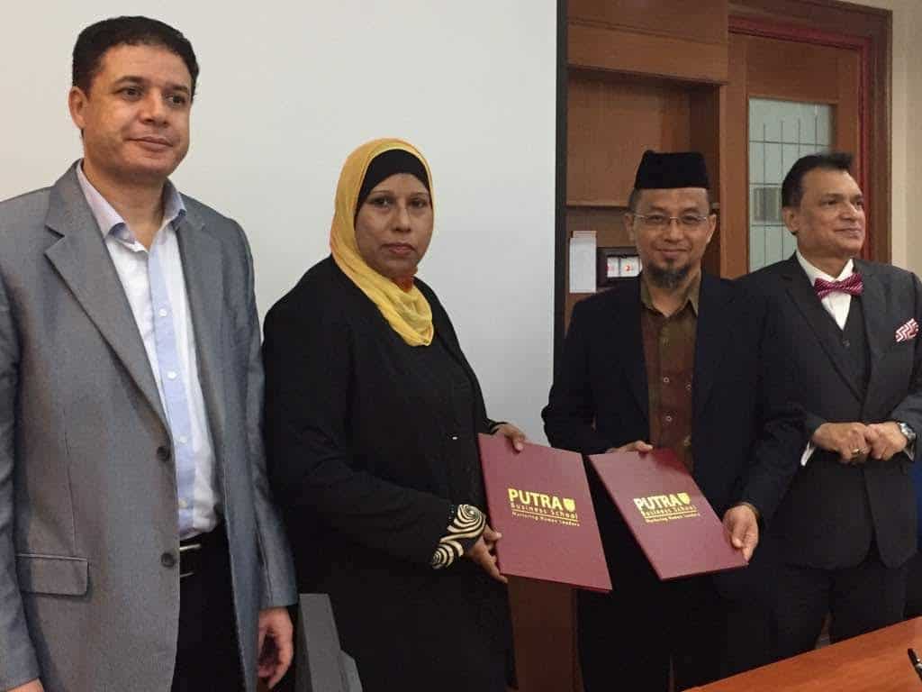 VIA has been appointed as Putra Business School's Language centre. Signing agreement with the President Prof Zulkarnain bin Yusop