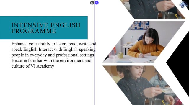 VI ACADEMY's intensive Business English course in Malaysia is led by skilled native teachers, attracting international students