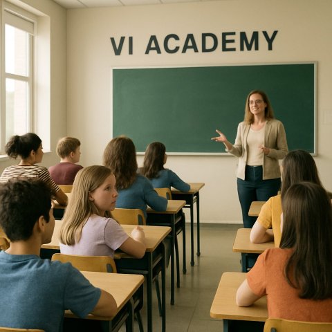 VI ACADEMY english course class